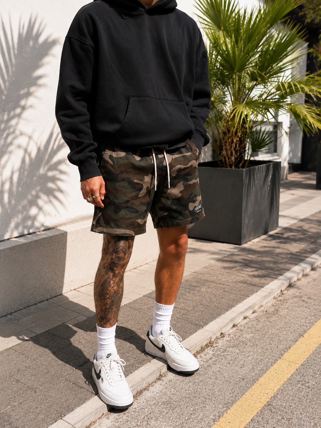 SoFresh Denim Shorts Unreleased Camo