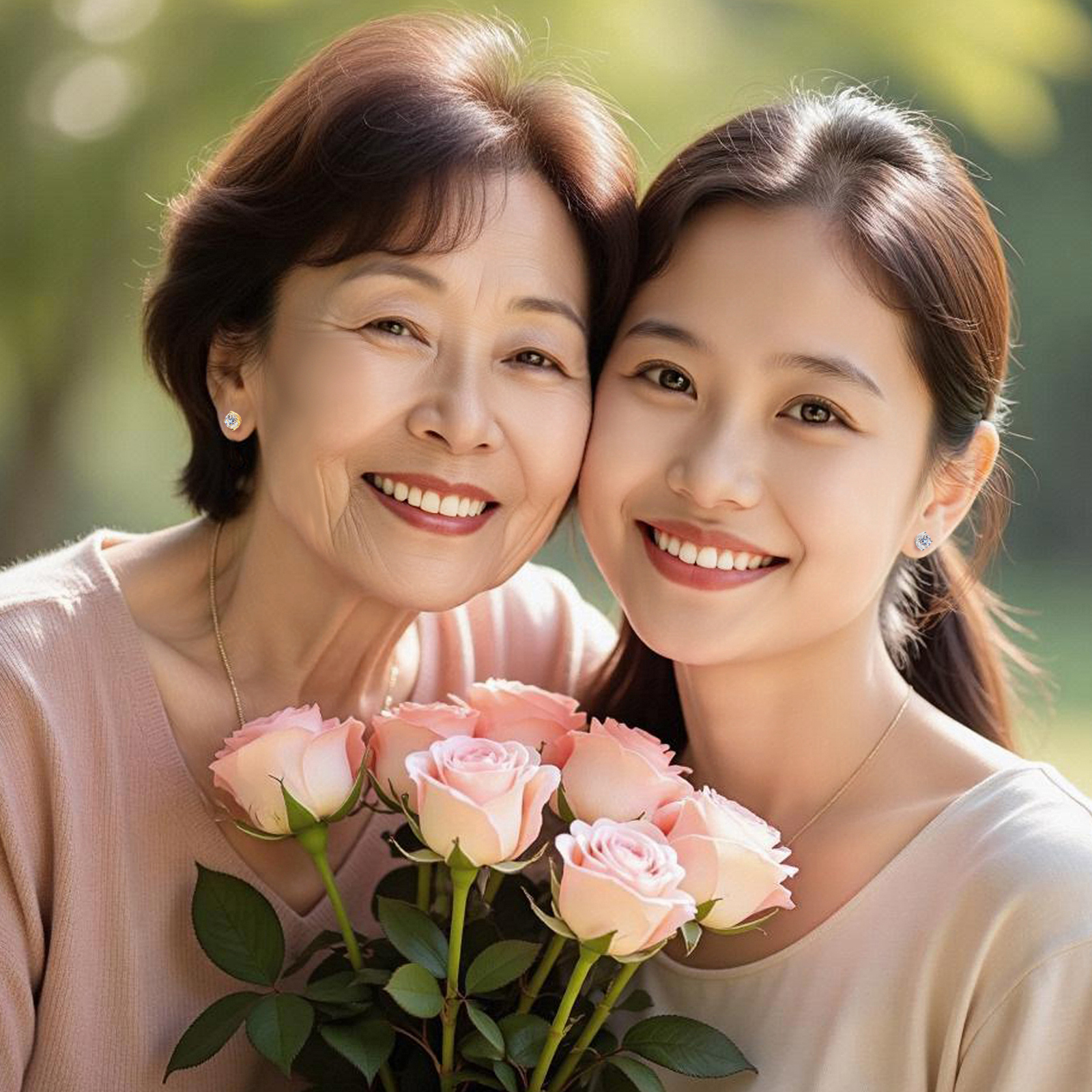 1.0カラット*2 モアサナイト スタッド ピアス S925 0334 KRKC