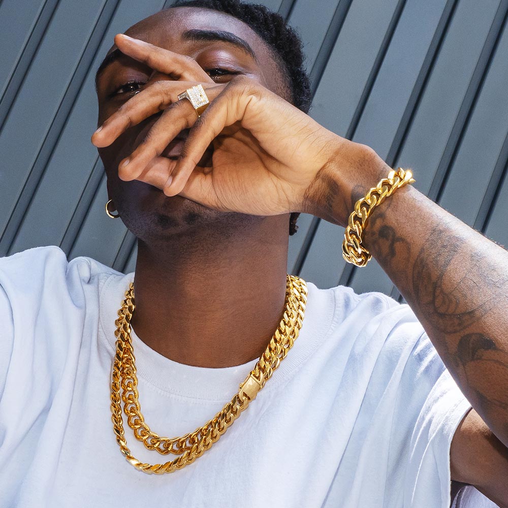 HIPHOPジュエリー メンズ ネックレス トップ　NY ニューヨーク　1　シルバー プレーティング ジルコニア BLING JEWELRY 気楽 ジルコニア ネックレス ゴールド シルバー メンズ レディース