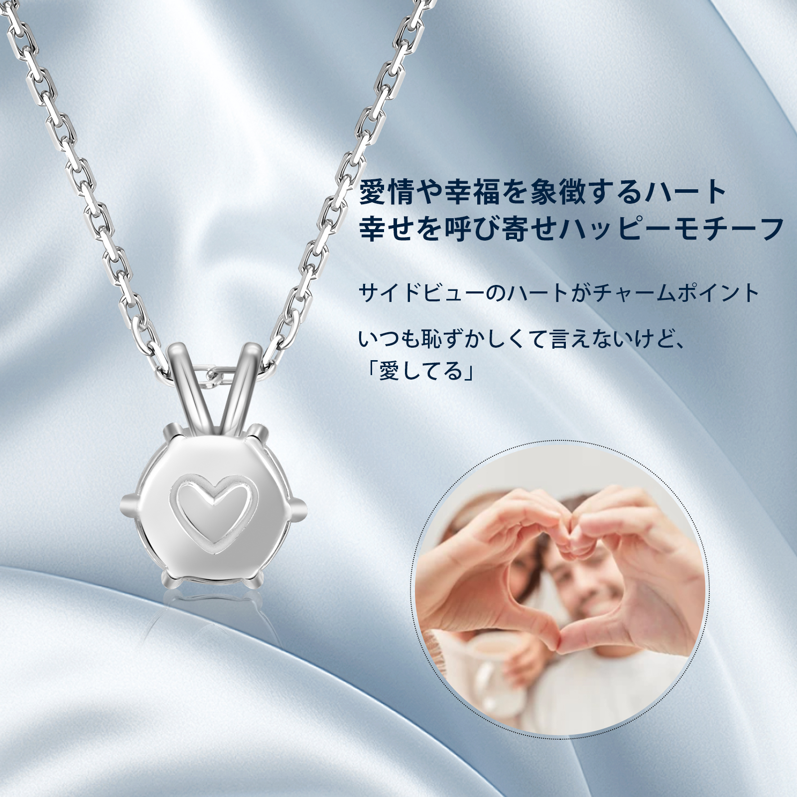 0.5~4.0カラット モアサナイト ペンダント ネックレス レディース VVS1 0420 KRKC