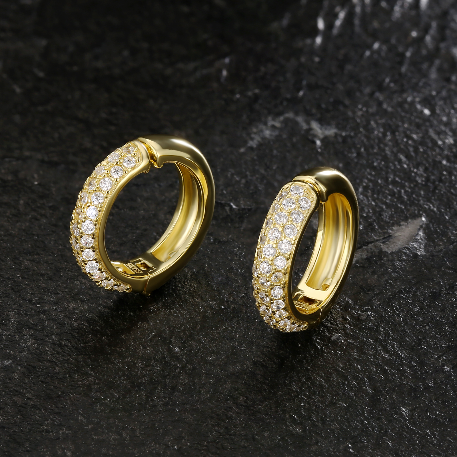 15mm CZダイヤ イヤーカフ シルバー 925 KRKC