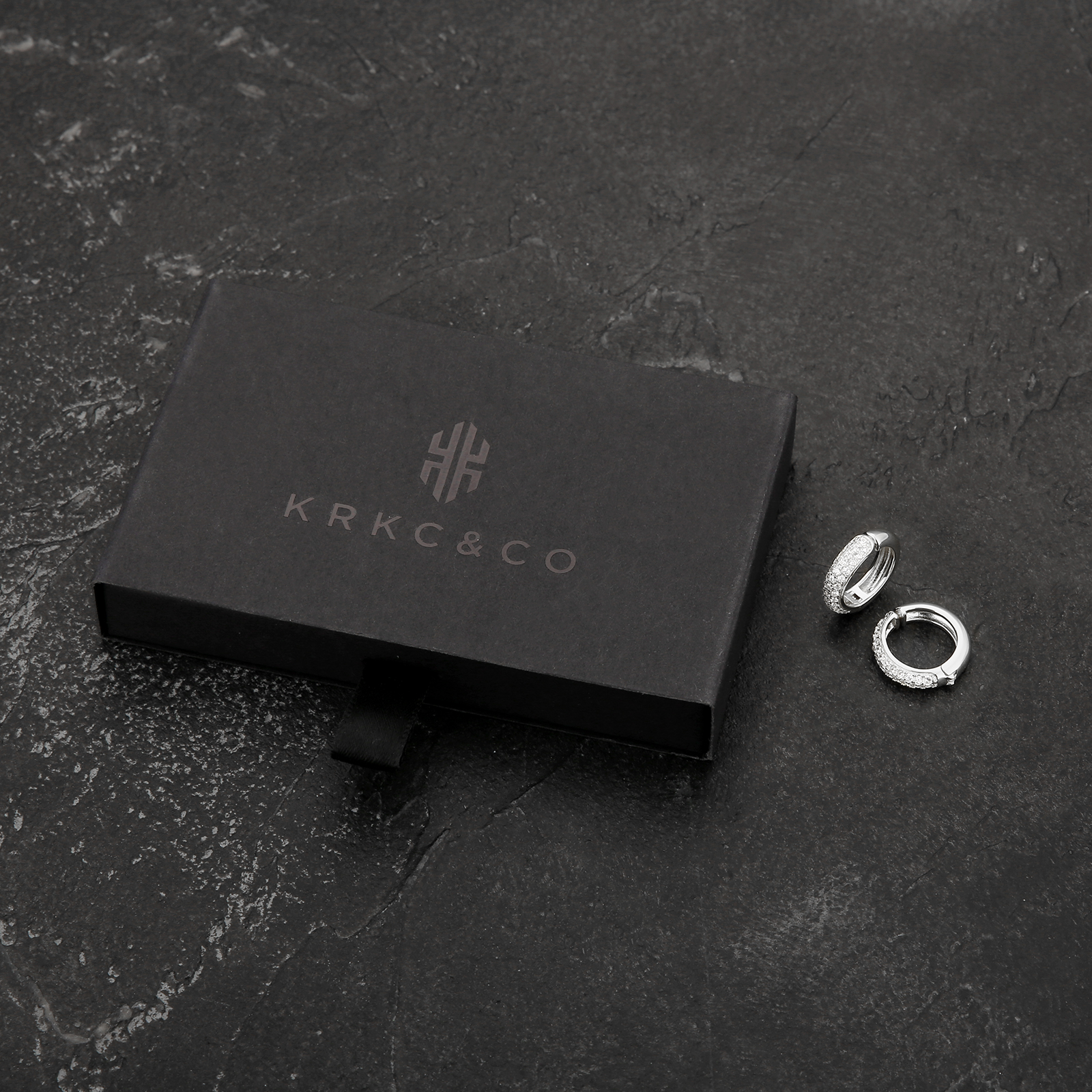 15mm CZダイヤ イヤーカフ シルバー 925 KRKC