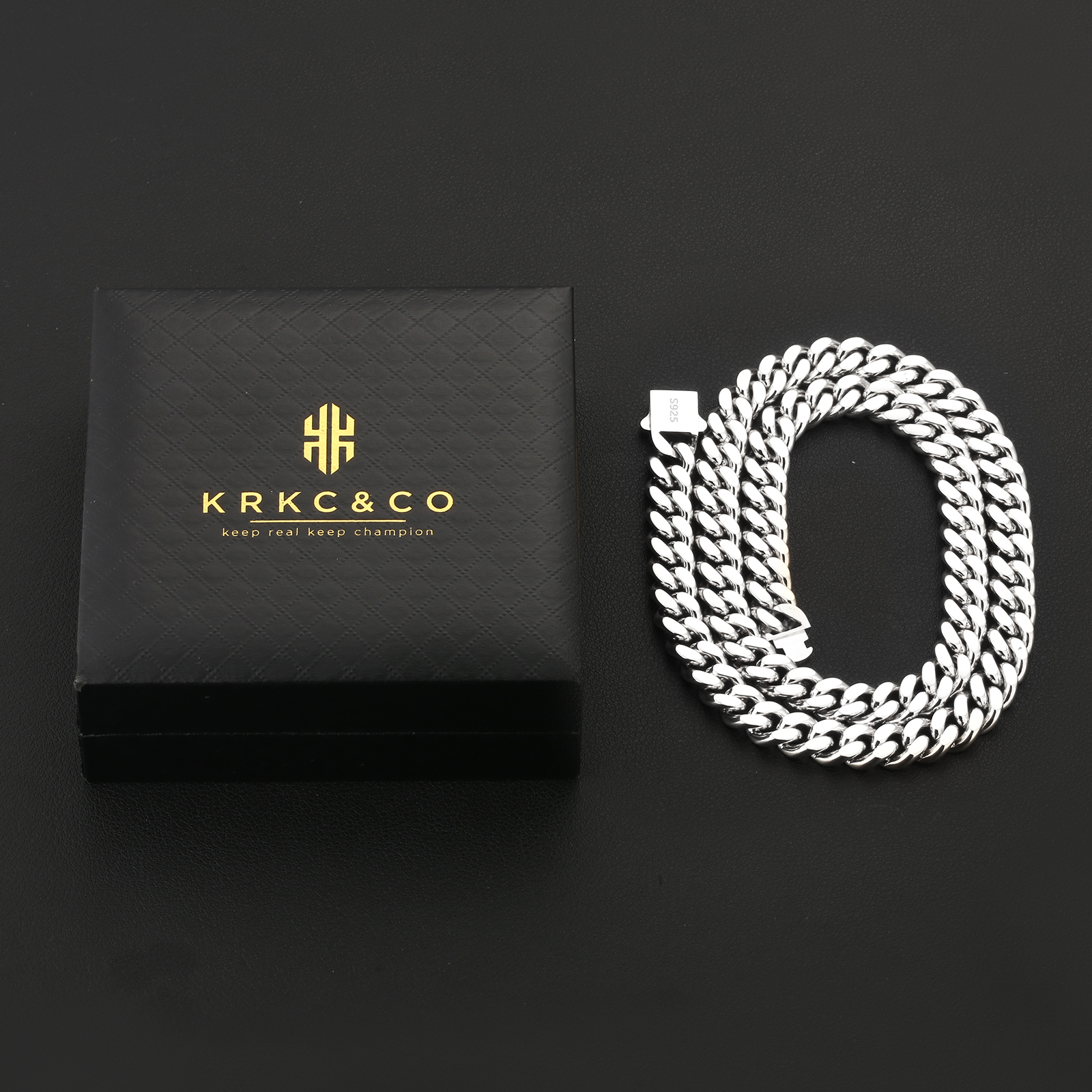 KRKC&CO マイアミ　キューバン　喜平ネックレス Amazon | KRKC&CO 喜平ネックレス ジルコニア マイアミ
