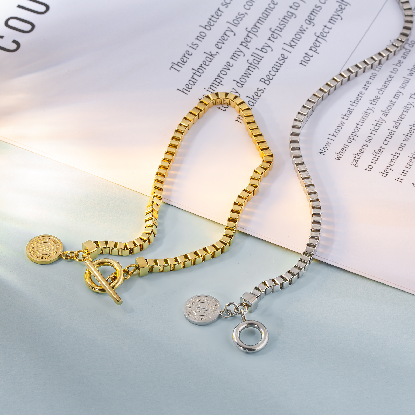 幅3mm ベネチアン ブレスレット メンズ OT 留め具 KRKC