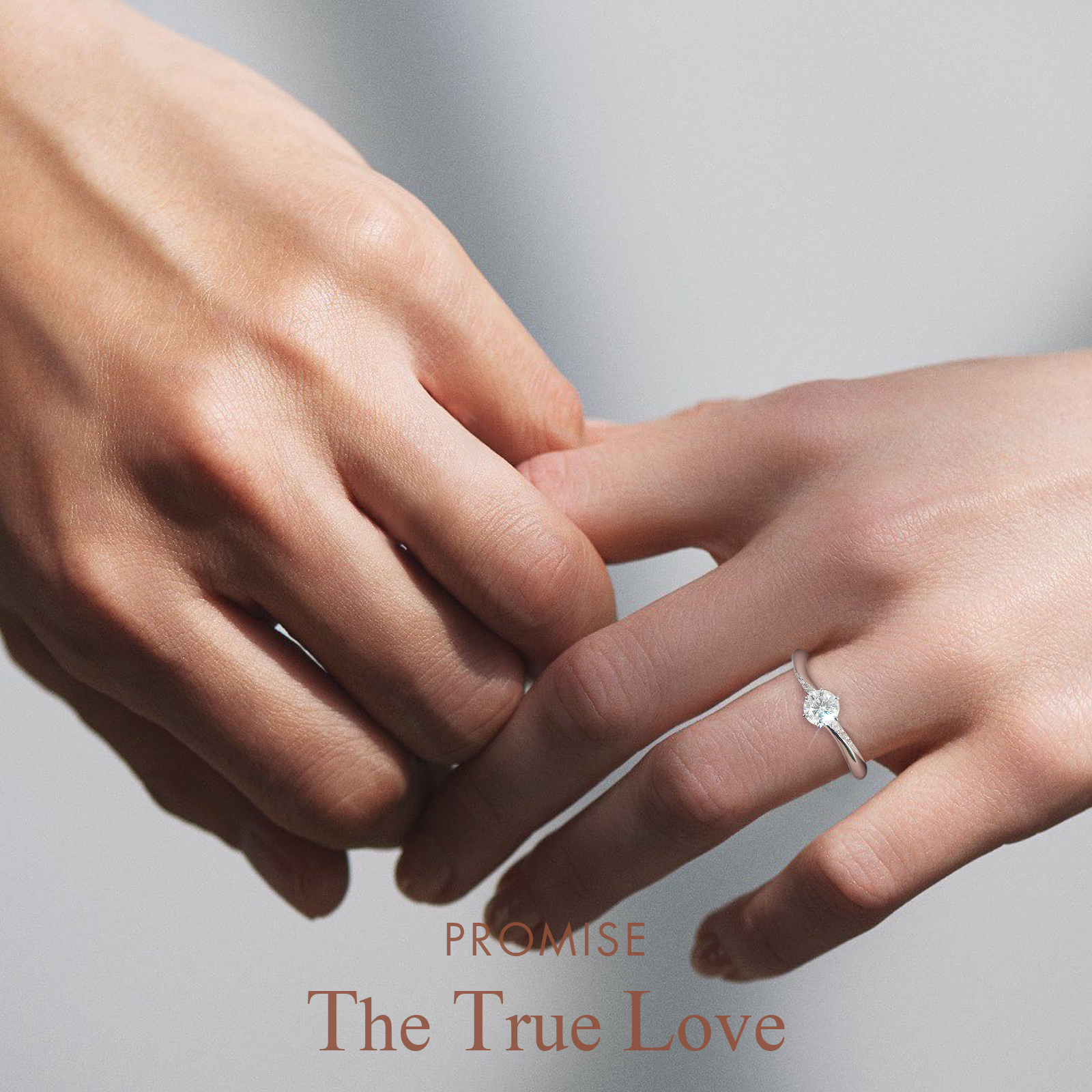 0.5カラット VVS1 モアサナイト リング レディース 0186 KRKC