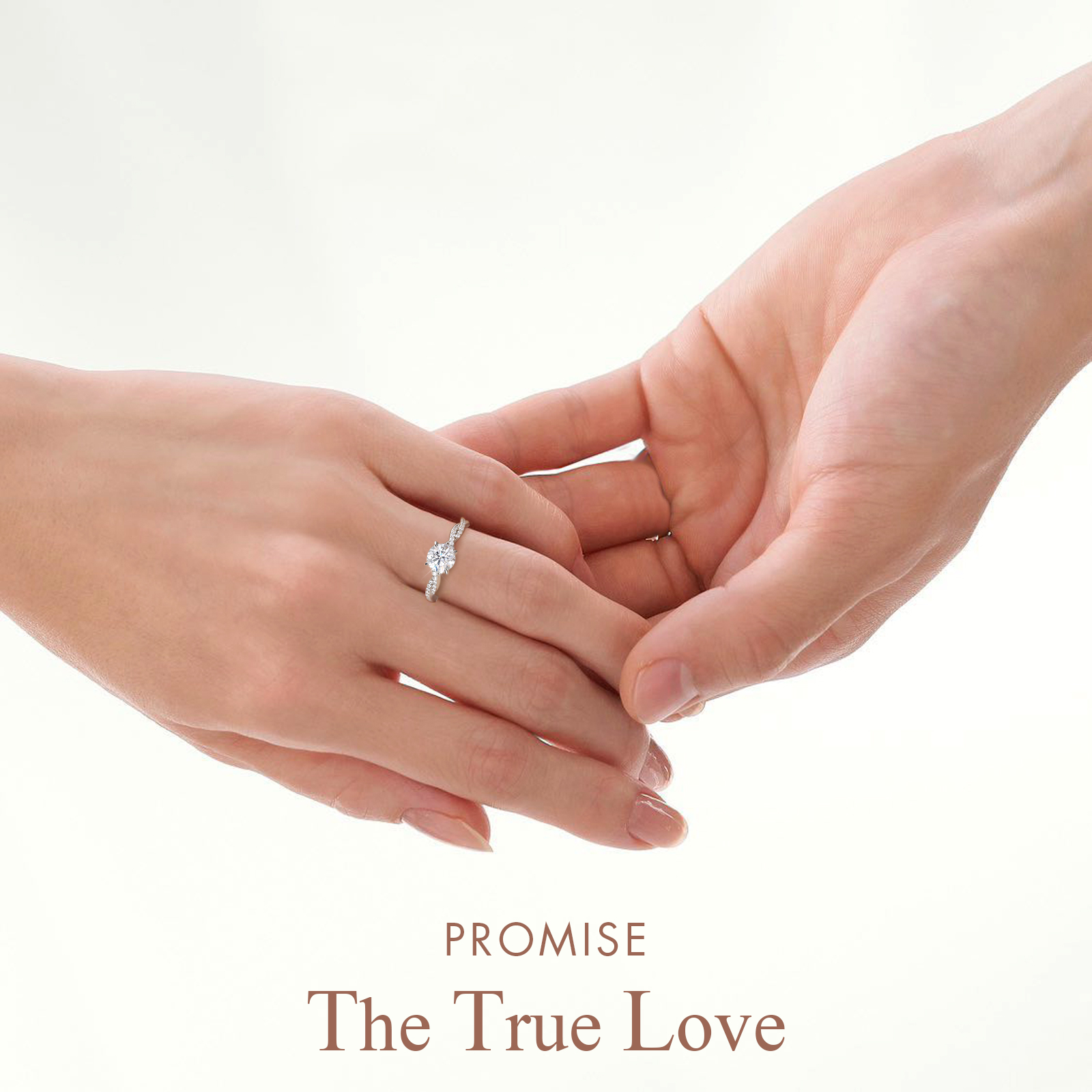 1.0カラット VVS1 モアサナイト リング レディース 0194 KRKC