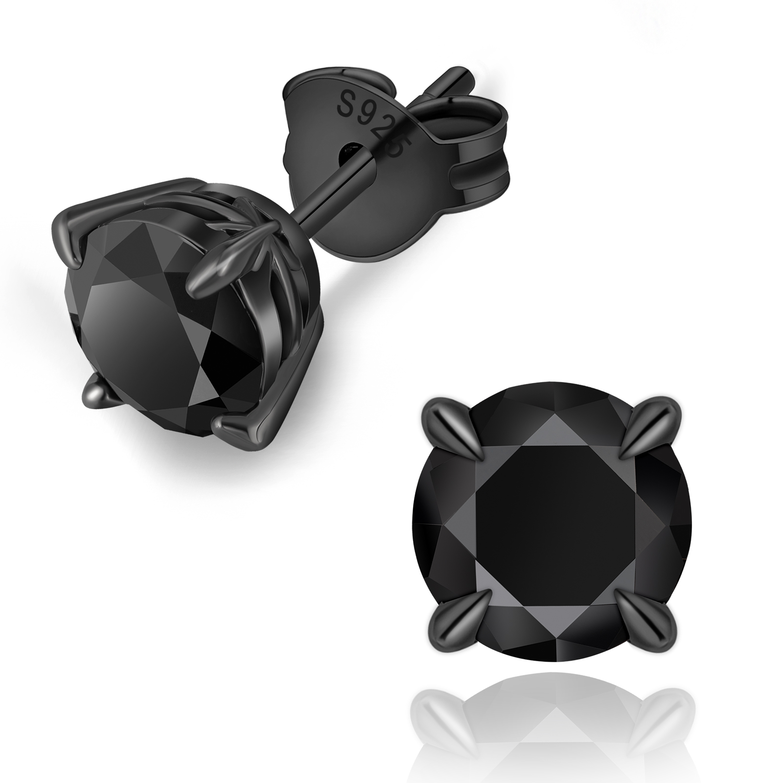 匿名配送　レディース 一粒ダイヤピアス モアサナイトS925 Amazon.co.jp: モアサナイト ピアス ダイヤモンド シルバー925