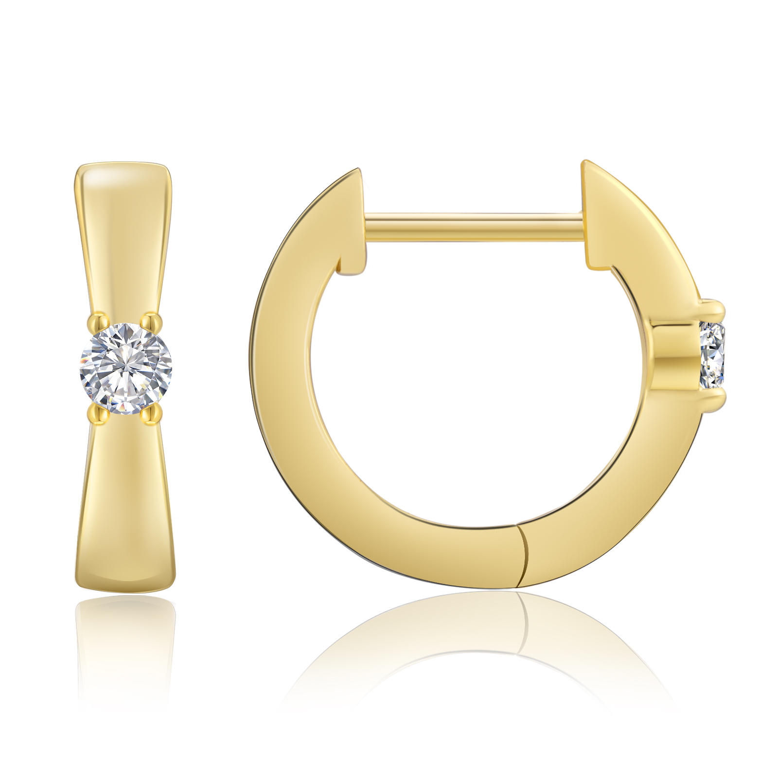 シルバー925フープピアスレディース KRKC