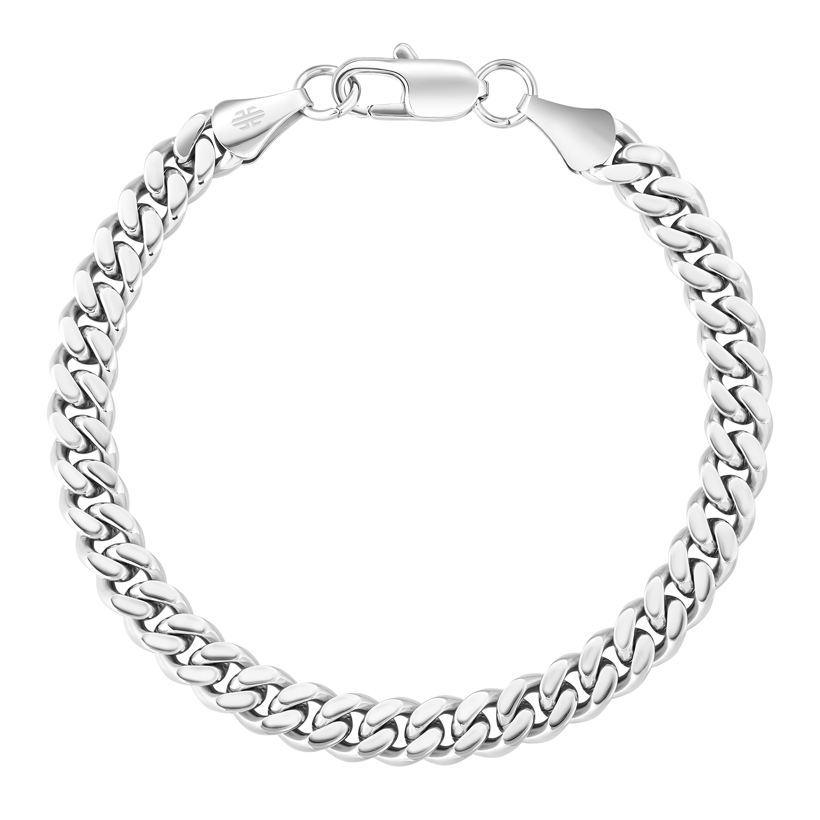 【NEW】幅7mm 14k マイアミ 2面 喜平 ブレスレット  KRKC