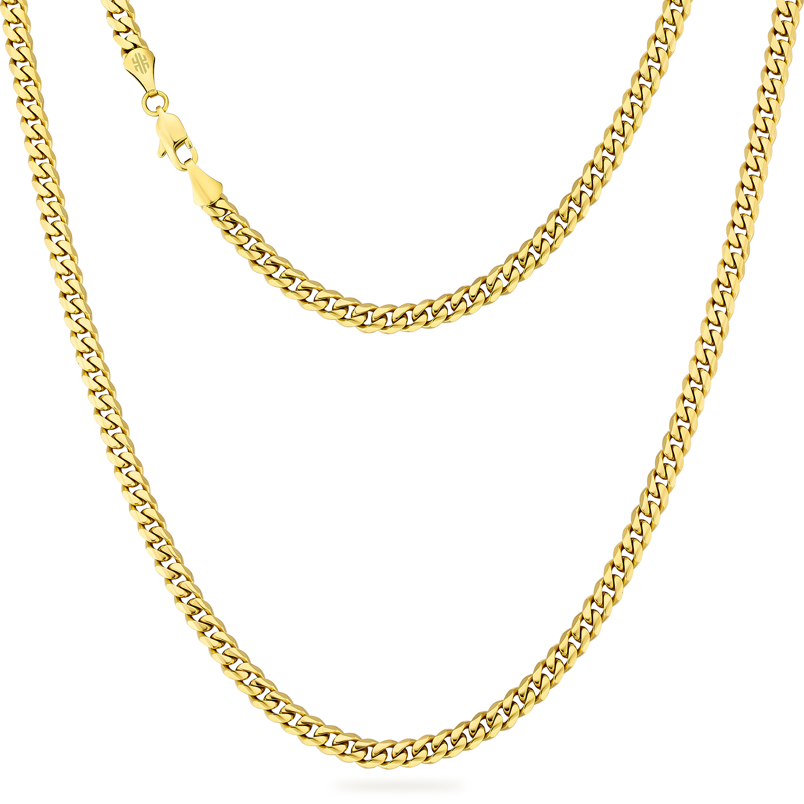 NEW】14k 喜平 ネックレス メンズ 幅3mm/4mm/5mm/6mm/8mm curb chain 