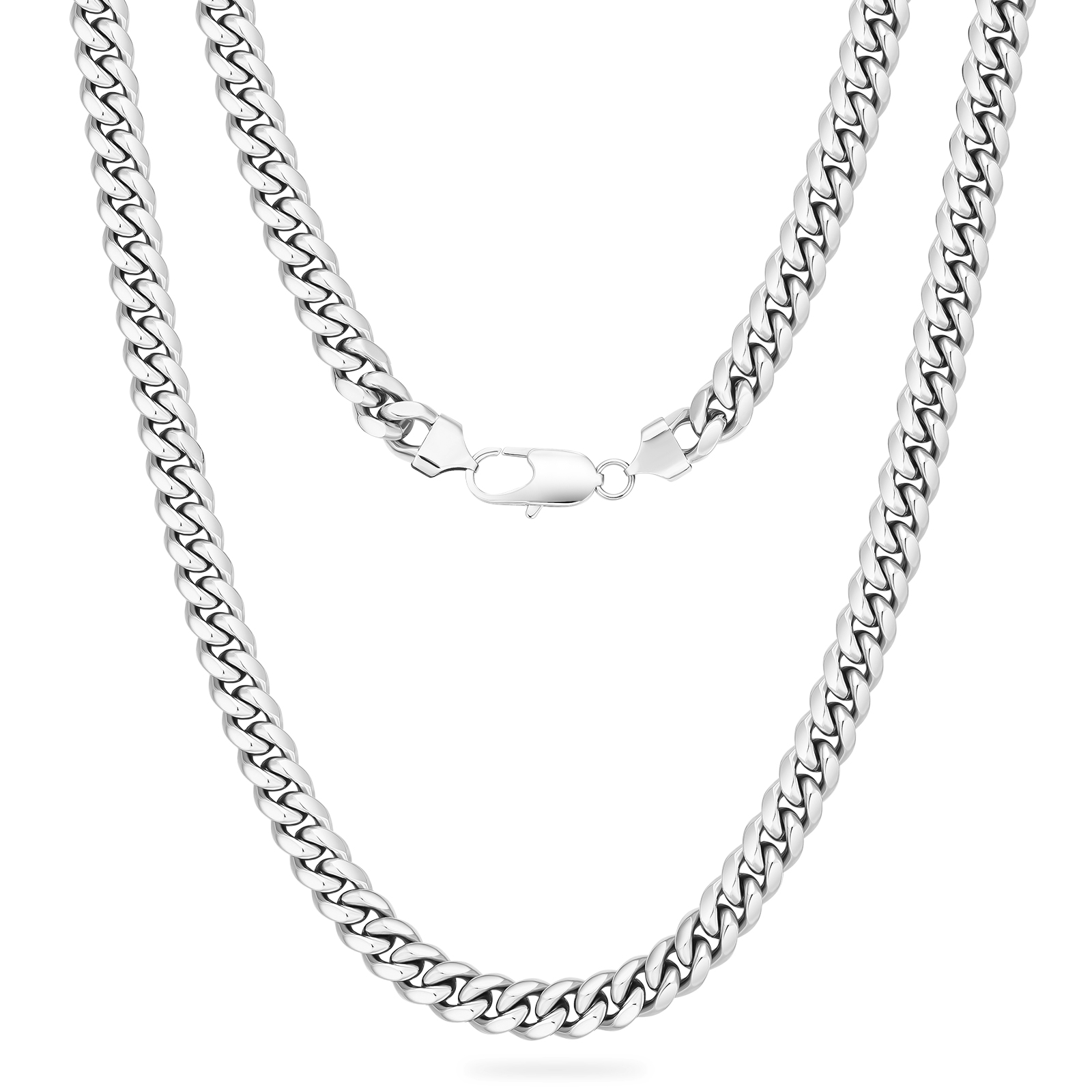 【NEW】14k マイアミ 4面 喜平 ネックレス 幅8mm KRKC