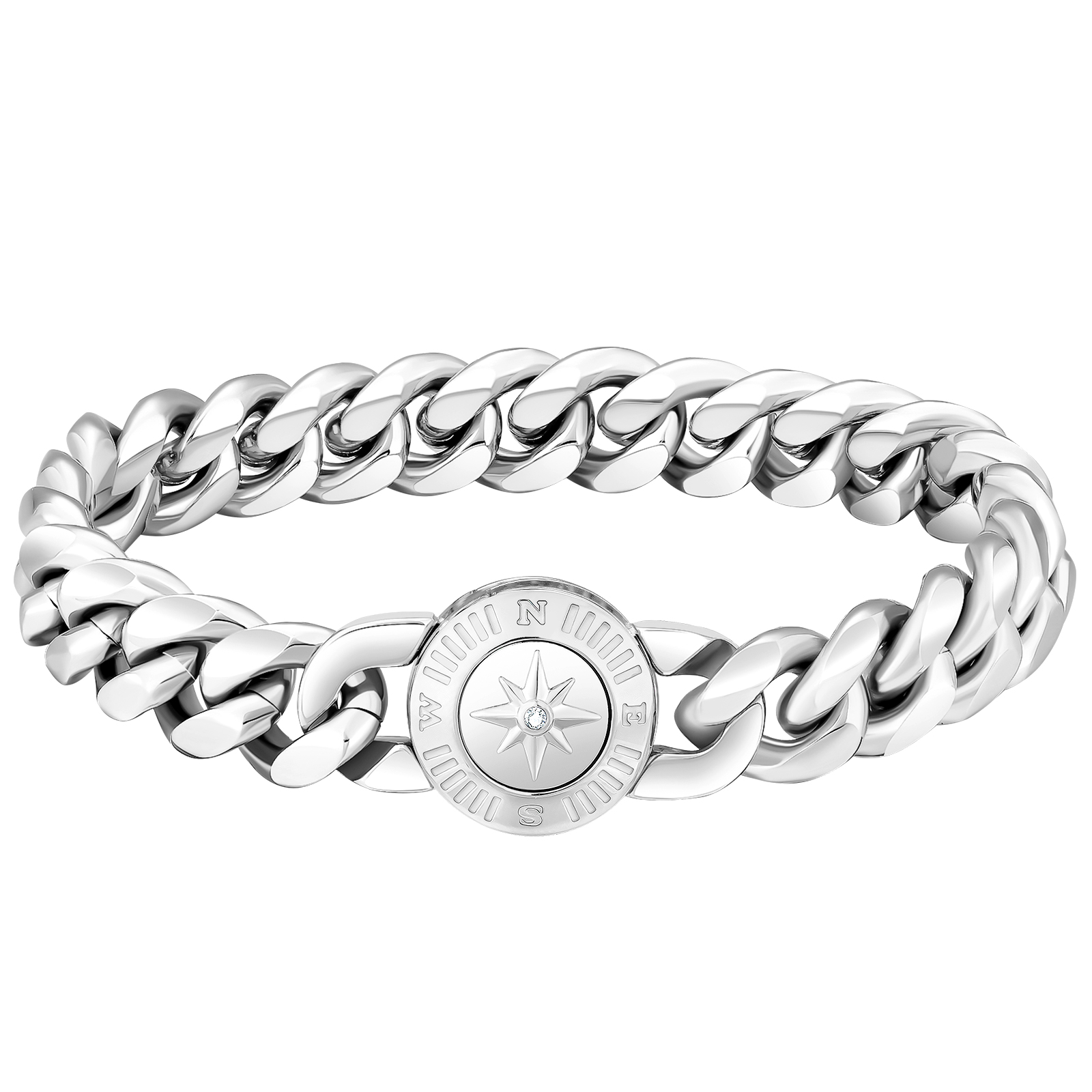 【NEW Compass Button Clasp】12mm 喜平 ブレスレット  KRKC