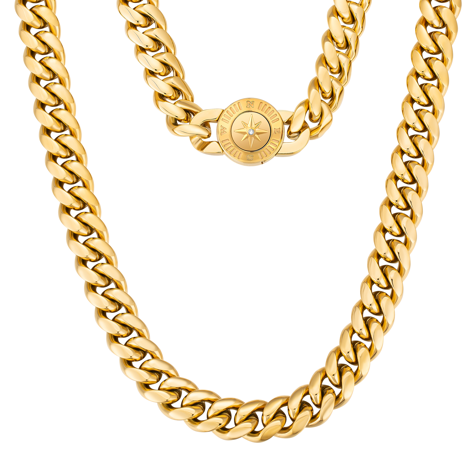 red eye着用14k czダイヤキューバンチェーンネックレス red eye着用14k czダイヤキューバンチェーンネックレス