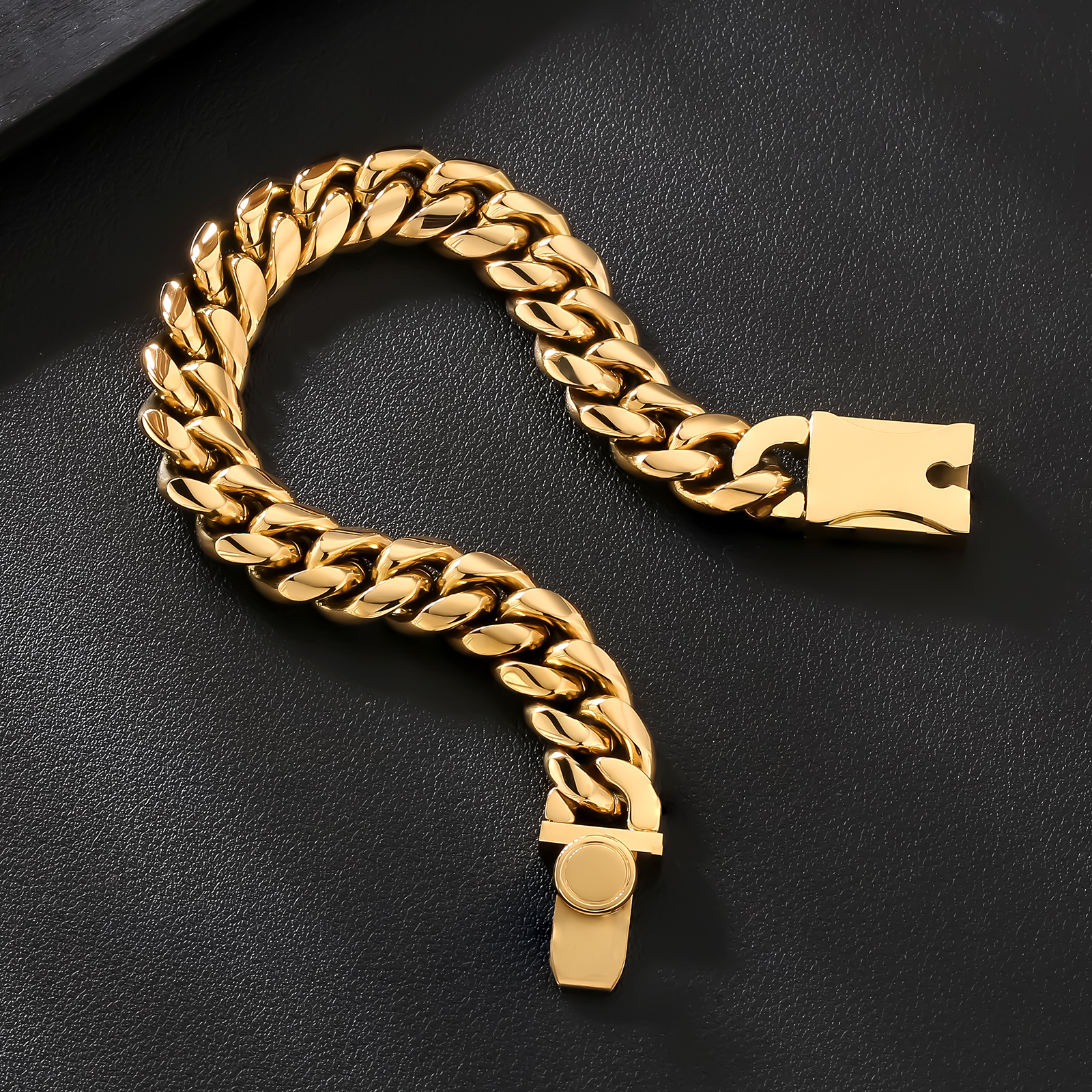 【NEW】12mm 喜平 ブレスレット 差込式クラスプ KRKC