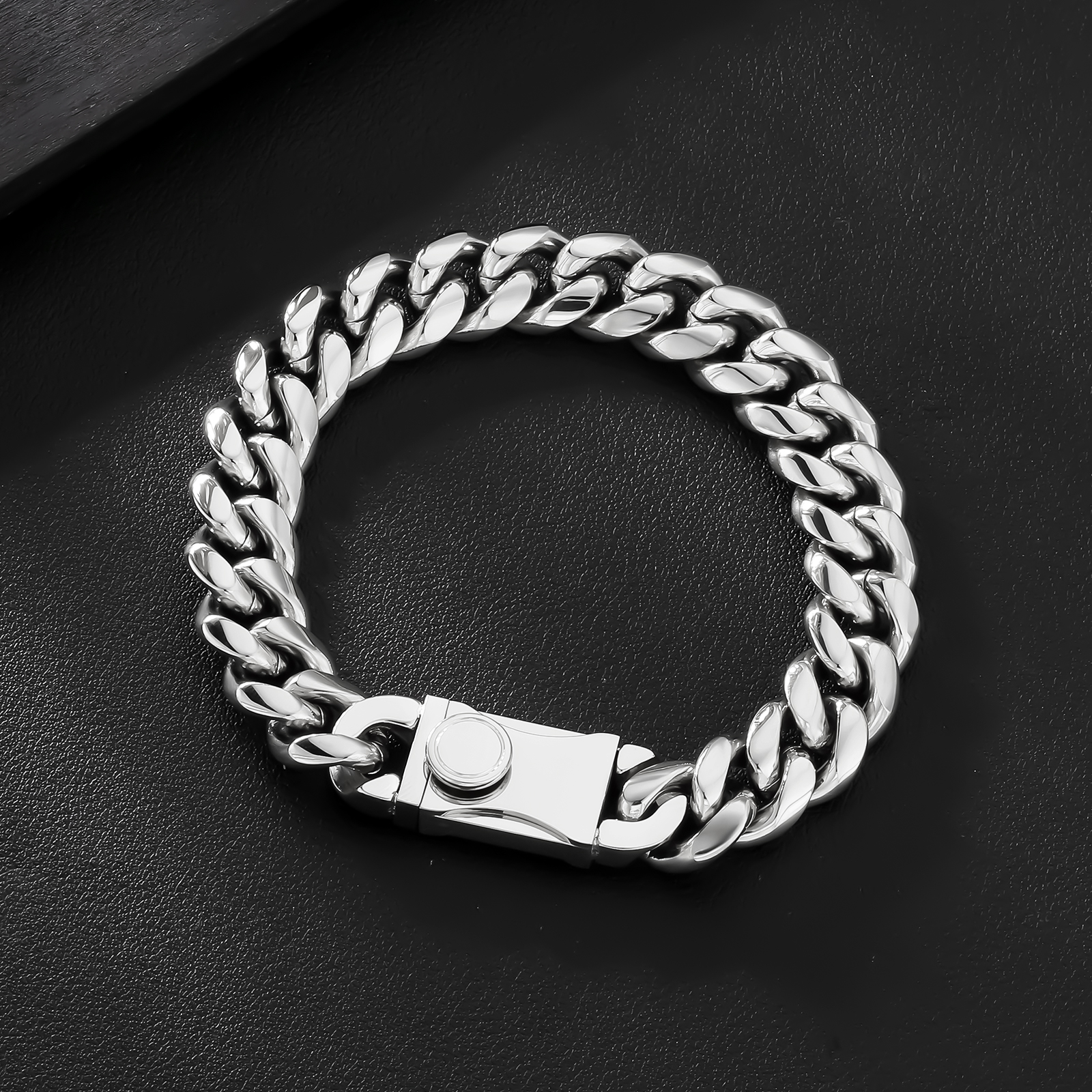 【NEW】12mm 喜平 ブレスレット 差込式クラスプ KRKC