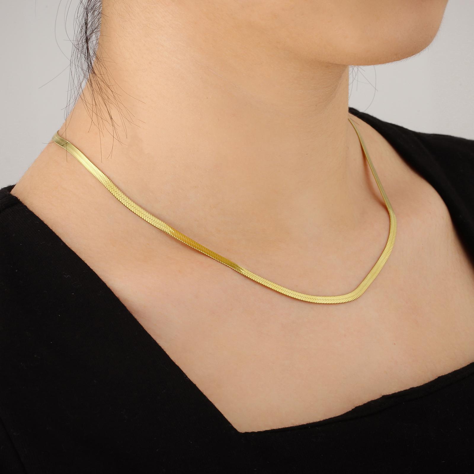 幅3mm スネーク チェーン KRKC