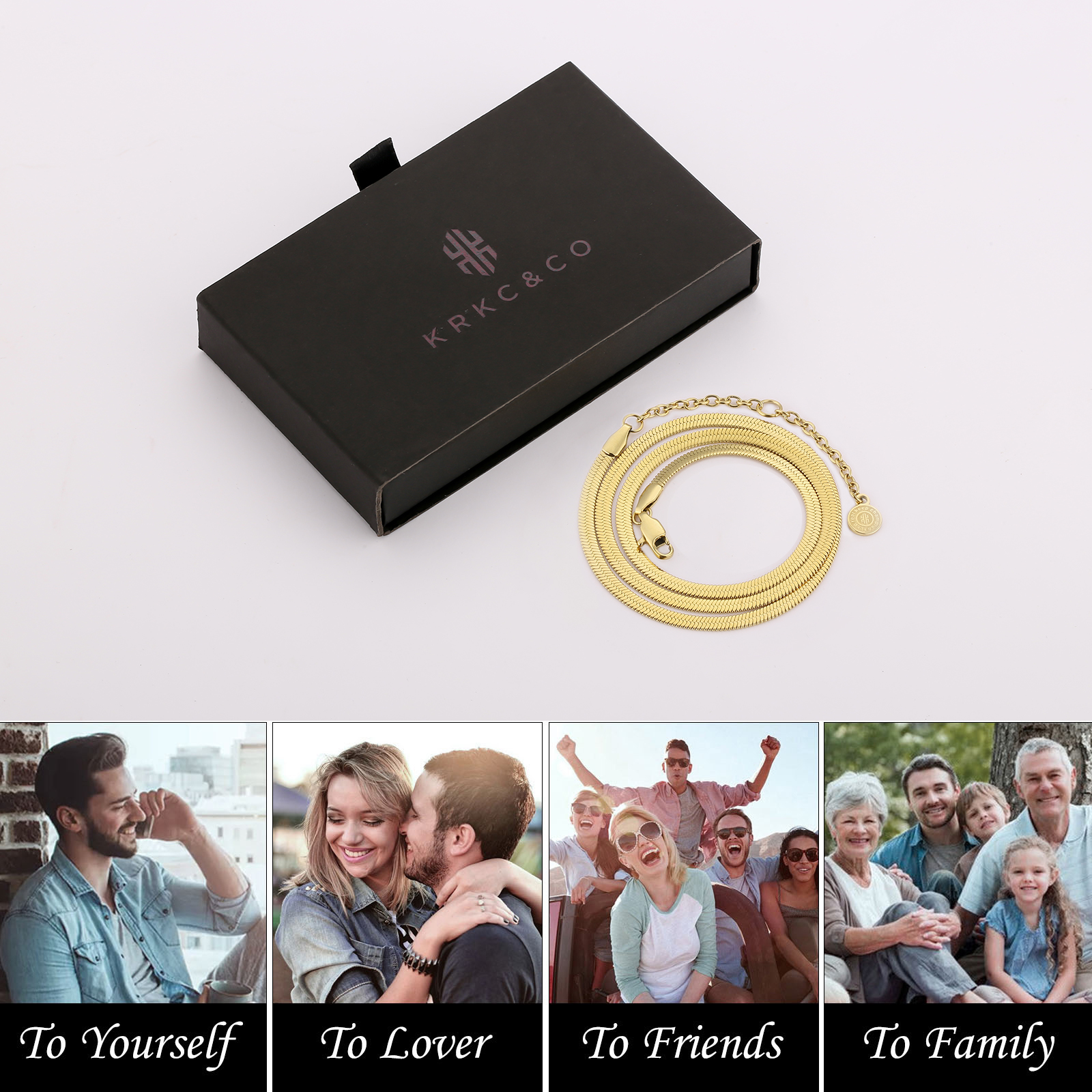 幅3mm スネーク チェーン KRKC