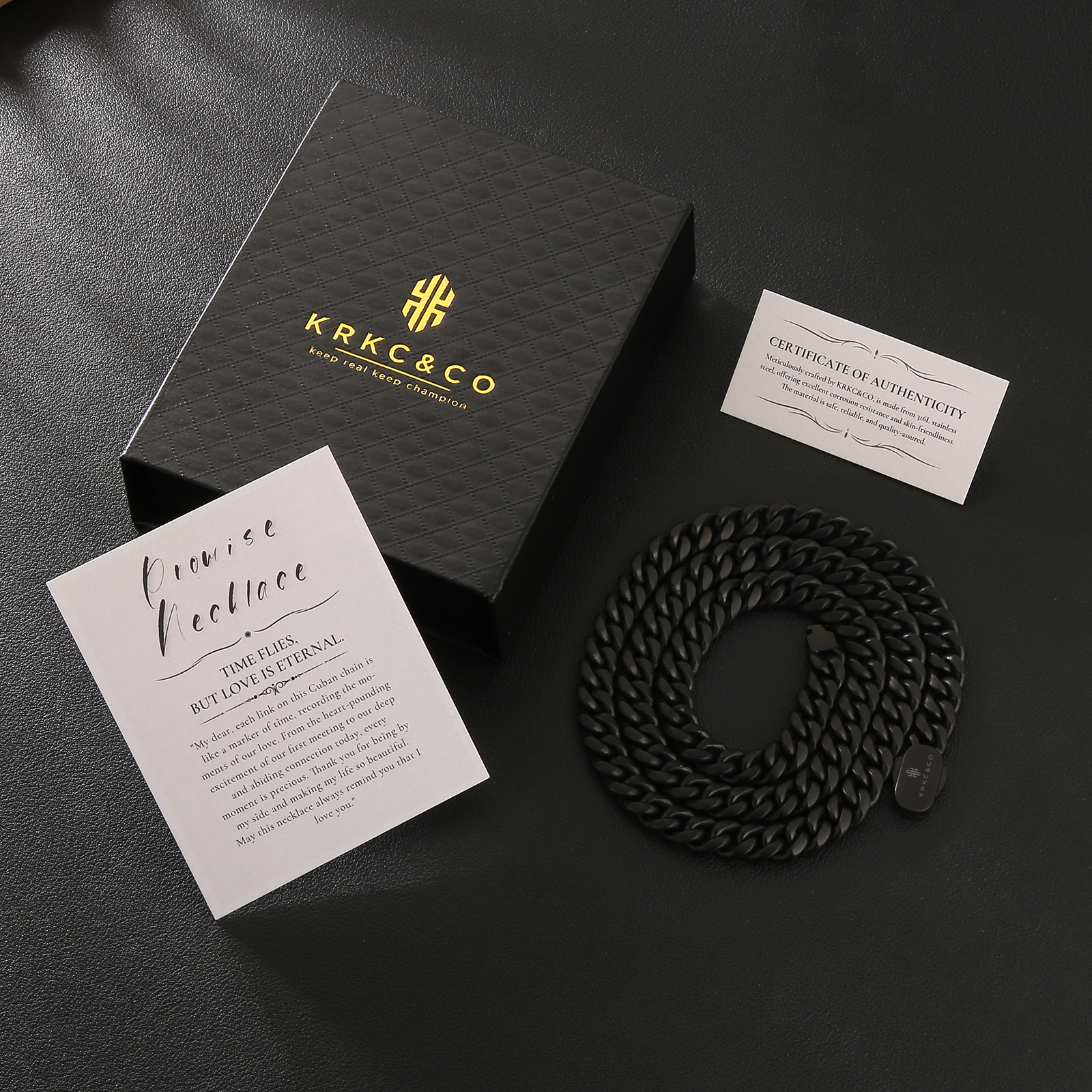 【Promise chain】8mm 喜平 ネックレス おしゃれ留め具 KRKC