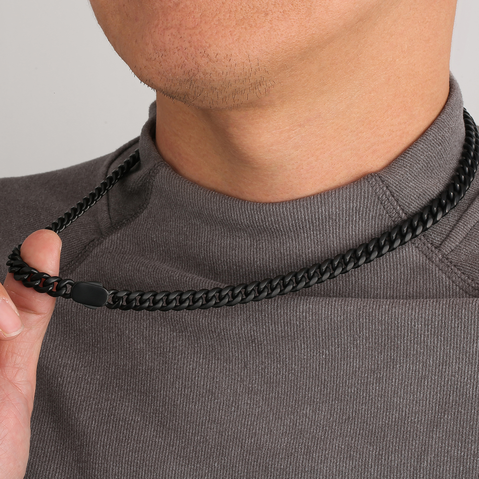 【Promise chain】8mm 喜平 ネックレス おしゃれ留め具 KRKC