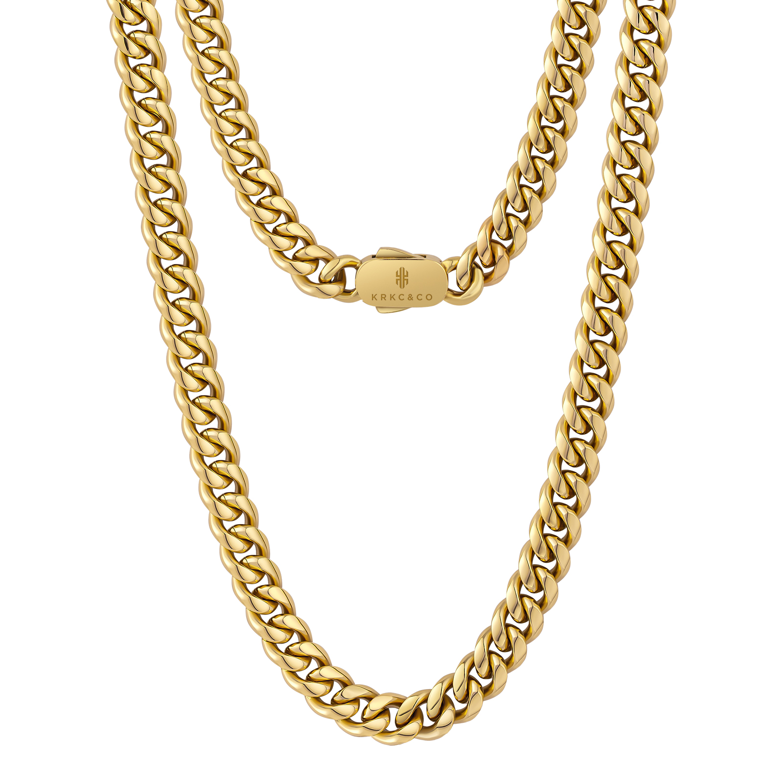 【Promise chain】8mm 喜平 ネックレス おしゃれ留め具 KRKC