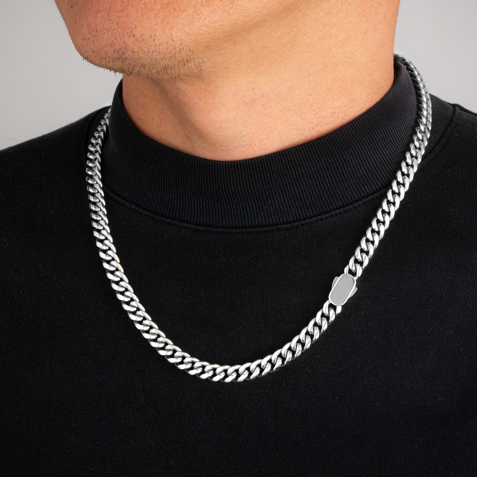 【Promise chain】8mm 喜平 ネックレス おしゃれ留め具 KRKC