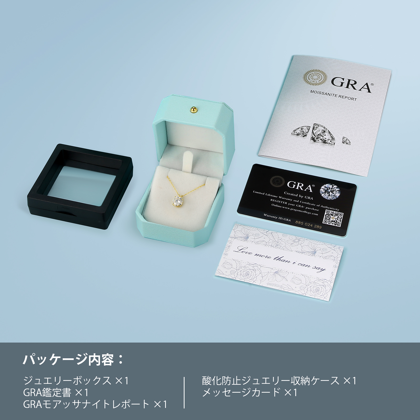 0.5~4.0カラット モアサナイト ペンダント ネックレス レディース VVS1 0407 KRKC