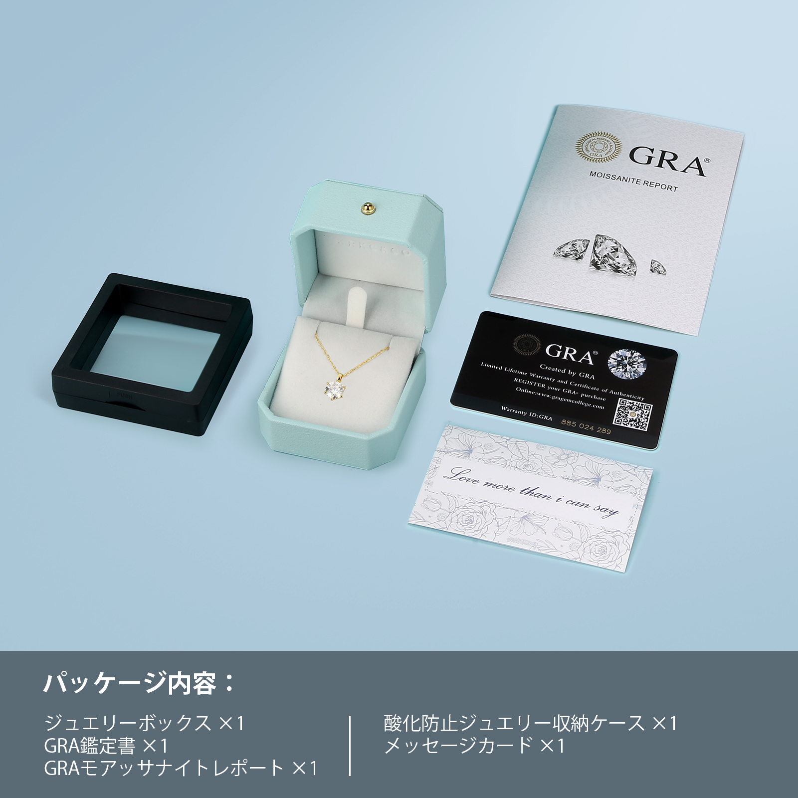 0.5~4.0カラット モアサナイト ペンダント ネックレス レディース VVS1 0414 KRKC