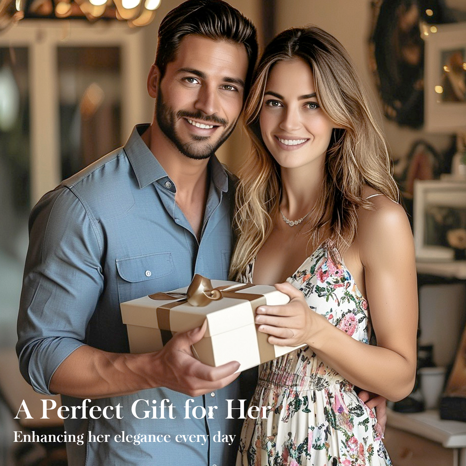 モアサナイト ペンダント ネックレス レディース VVS1 0452 KRKC