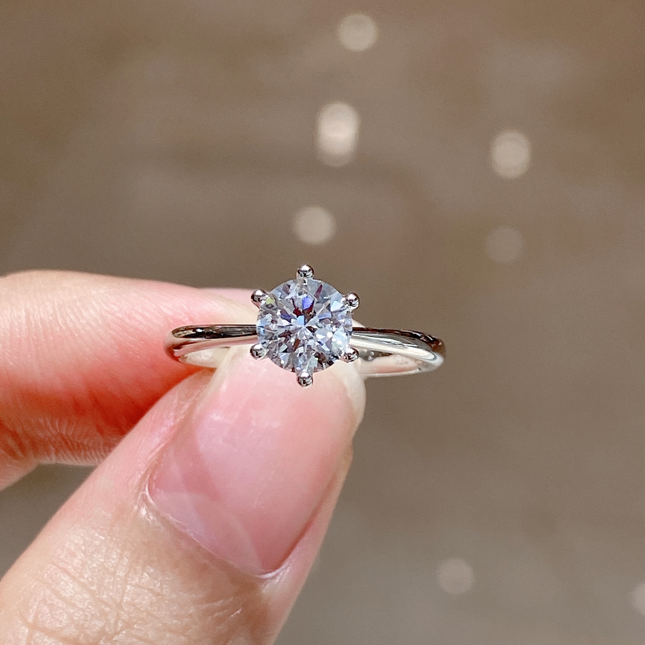 k18 ダイヤモンド　1カラット　リング k18 ダイヤモンドリング1カラット