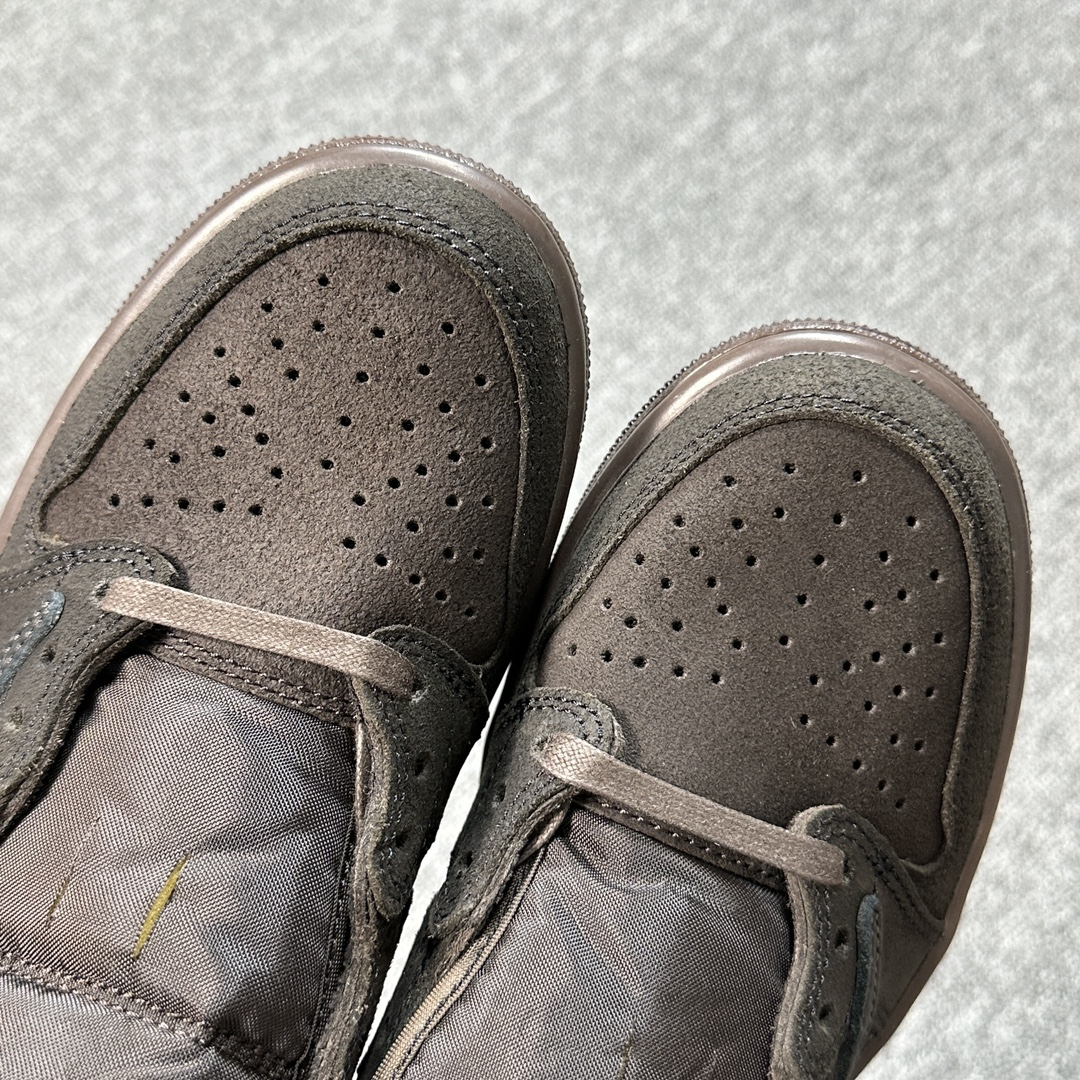 【LJR】Travis Scott × Nike Air Jordan 1 Low OG SP "Velvet Brown"(DM7866-202)