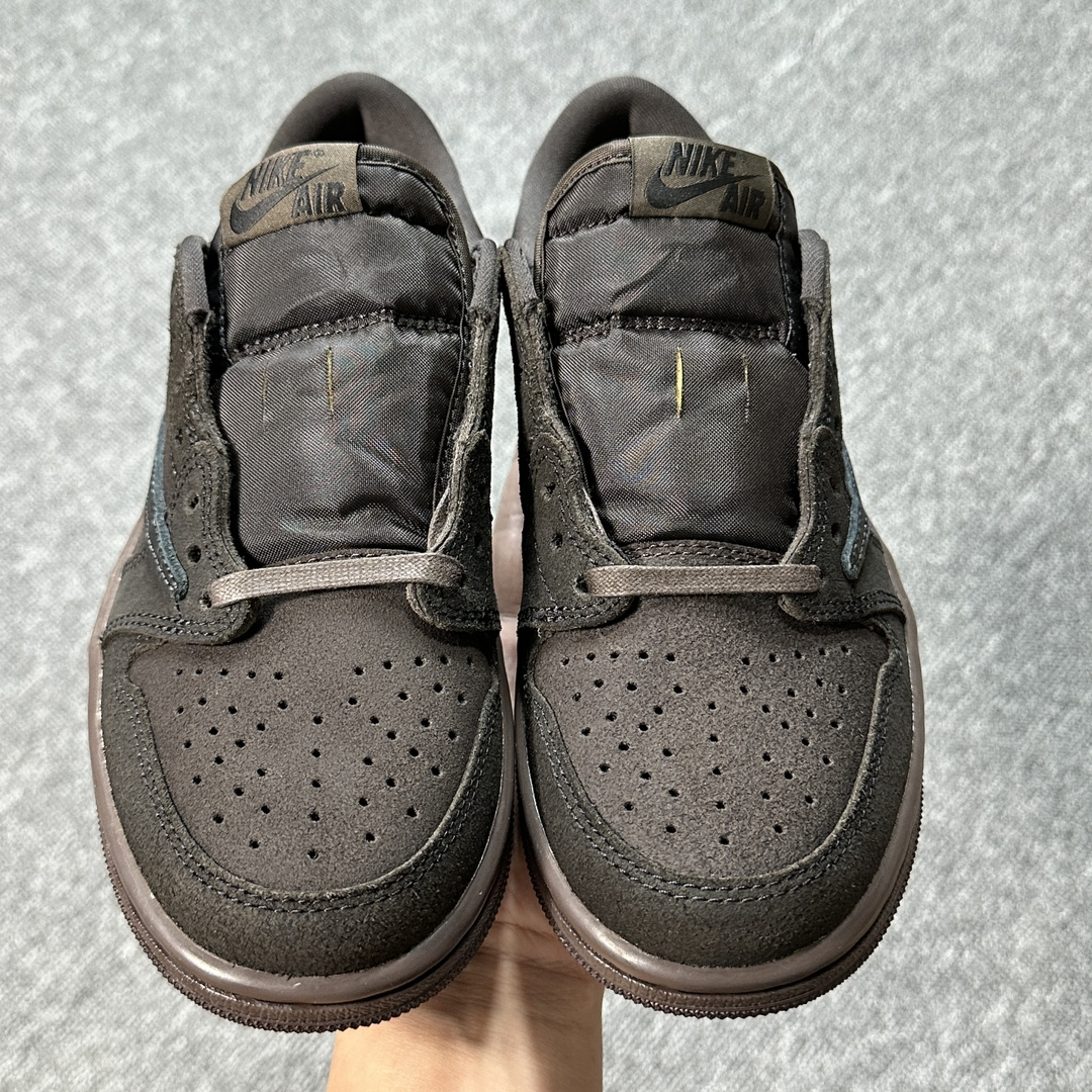【LJR】Travis Scott × Nike Air Jordan 1 Low OG SP "Velvet Brown"(DM7866-202)