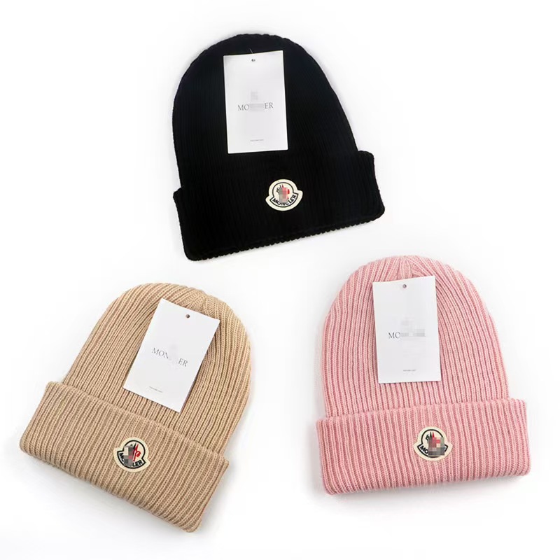 MONCLER  Wool Beanie“black”（9970600A1646）