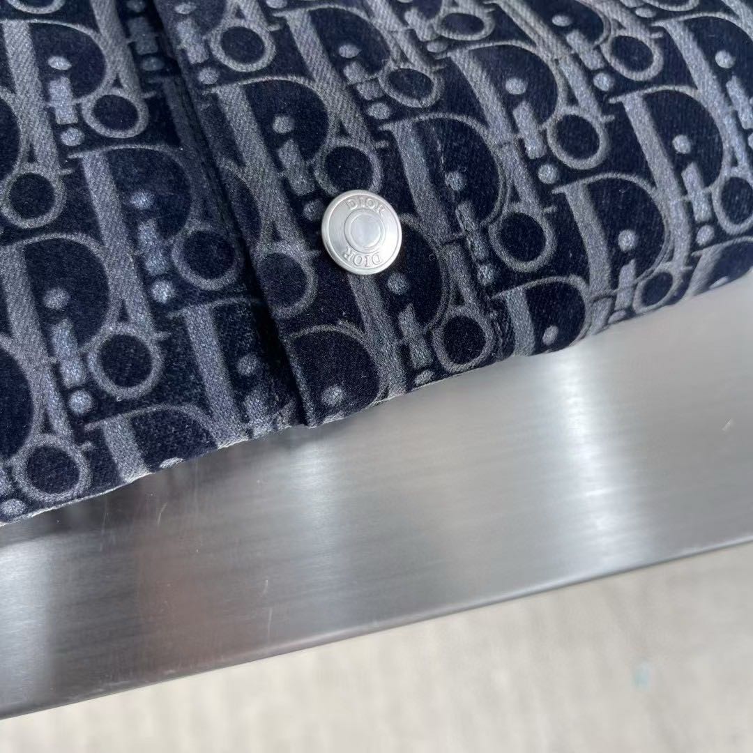 Dior Overshirt cotton blend twill（033D490M321X_C585）