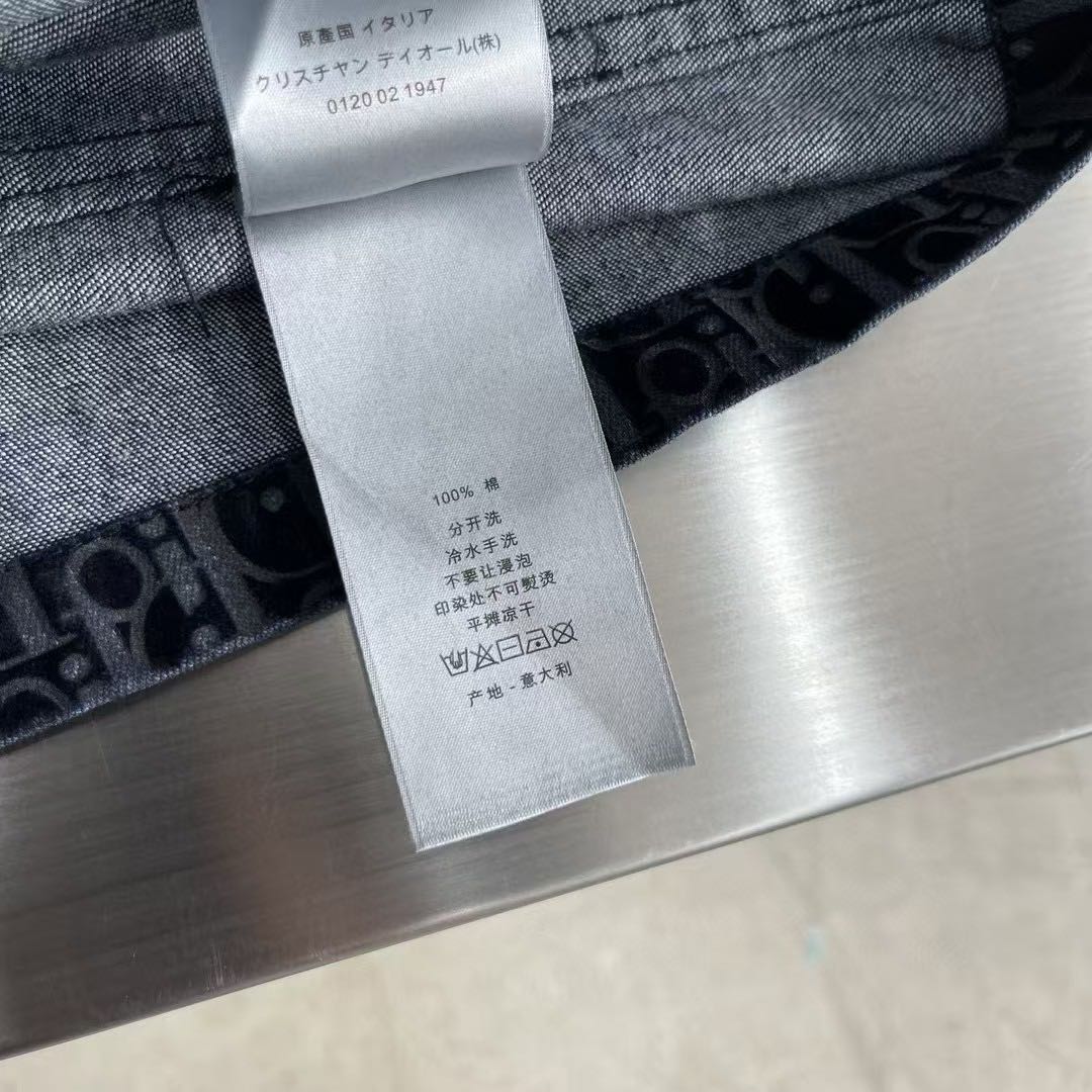 Dior Overshirt cotton blend twill（033D490M321X_C585）