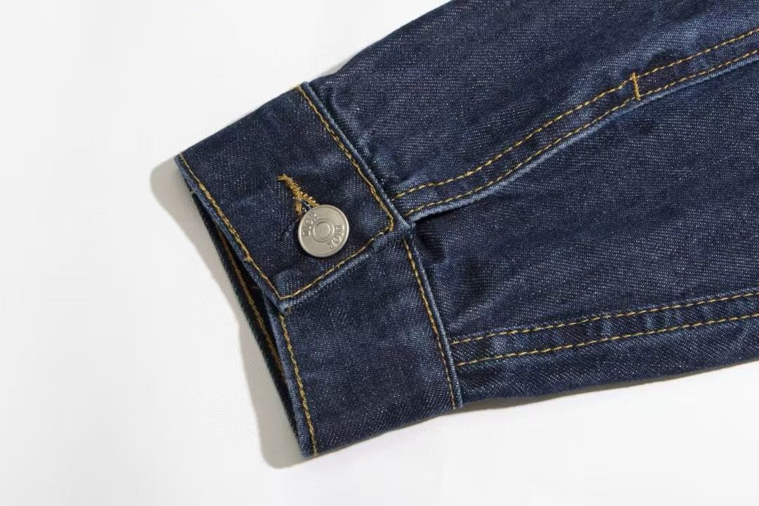 Dior Oblique Raw Cotton Denim Jacket（ 013D482J226X_C580）