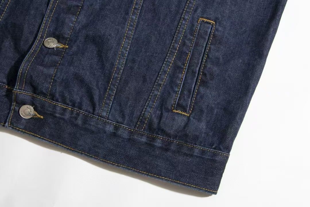 Dior Oblique Raw Cotton Denim Jacket（ 013D482J226X_C580）