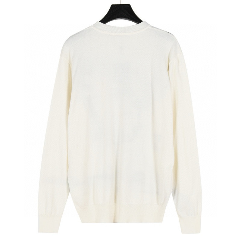 Louis Vuitton Intarsia cashmere wool crew neck（1ABXY7）