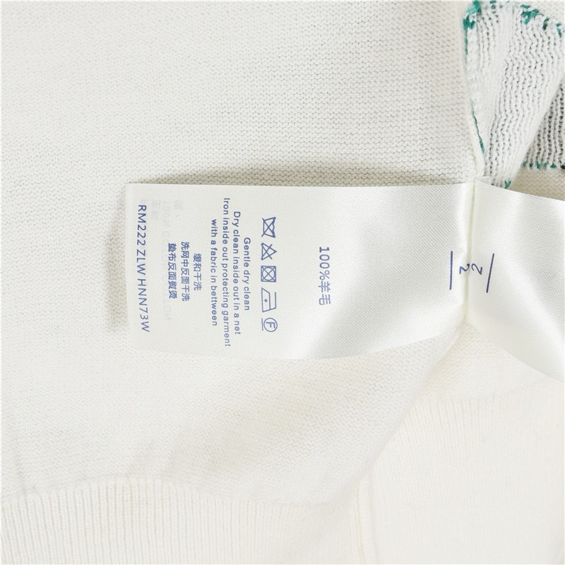 Louis Vuitton Intarsia cashmere wool crew neck（1ABXY7）