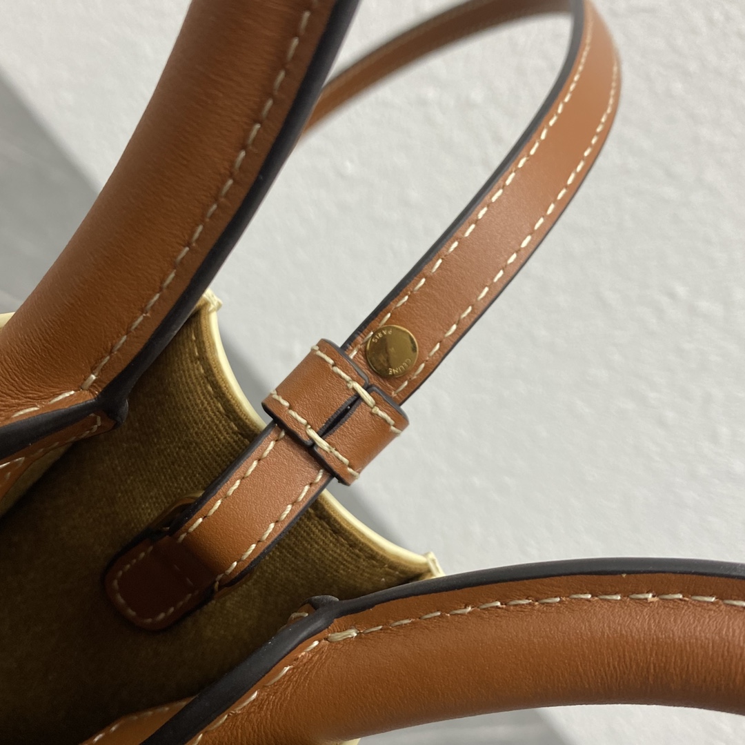 CELINE Cabas Mini Vertical Triomphe Canvas（194372BZK-01BC）