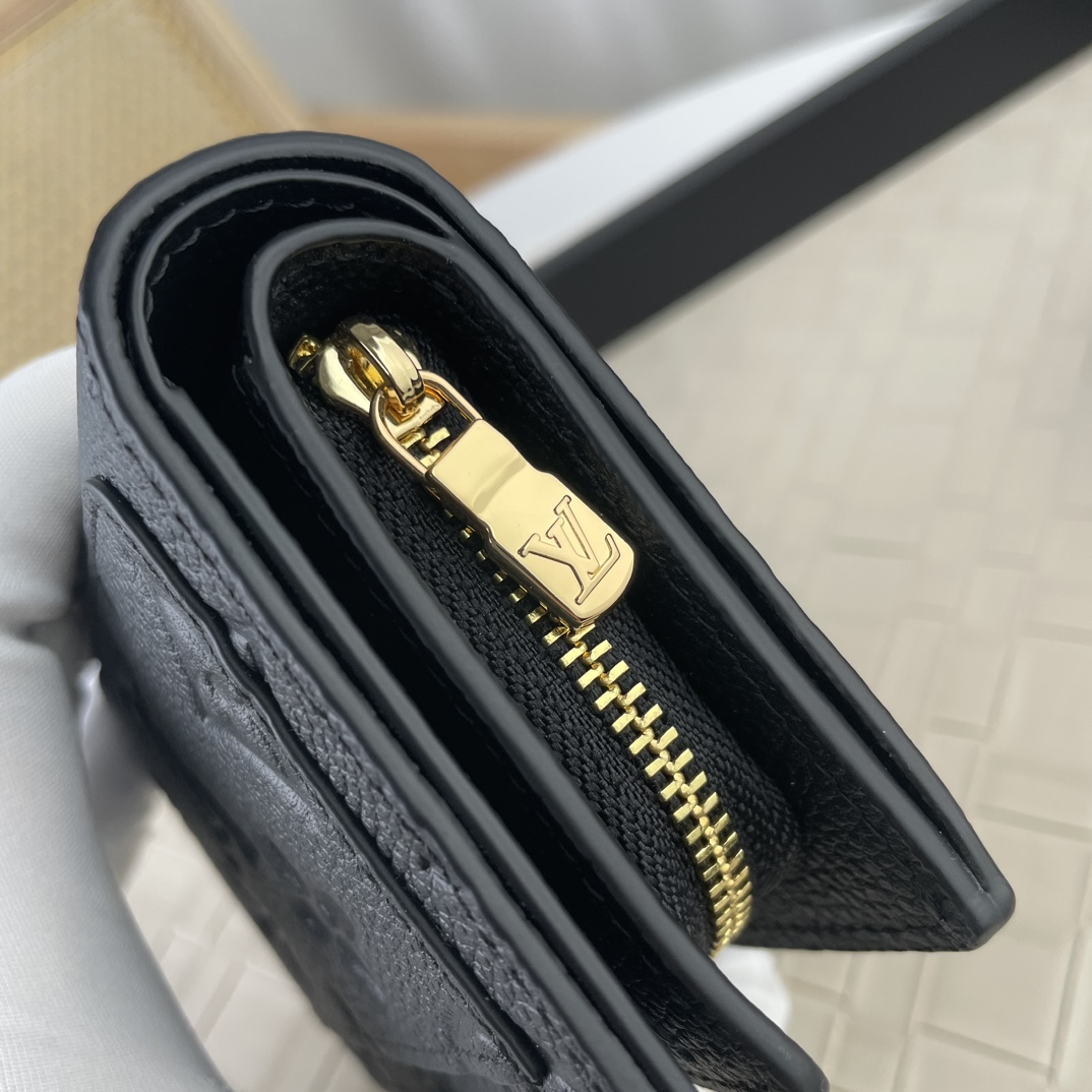 Louis Vuitton Cléa Wallet Monogram Empreinte Leather (M80151）