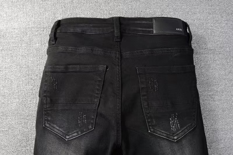 Amiri Cherub Jean 'Aged Black' (MDS117-023）