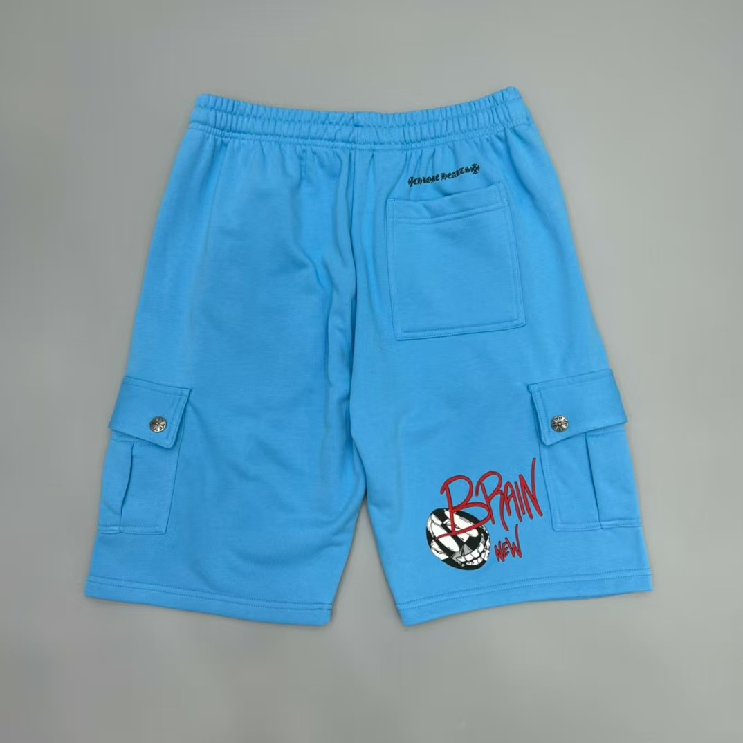 Chrome Hearts x Matty Boy Shorts Blue (CH-2024-0107）