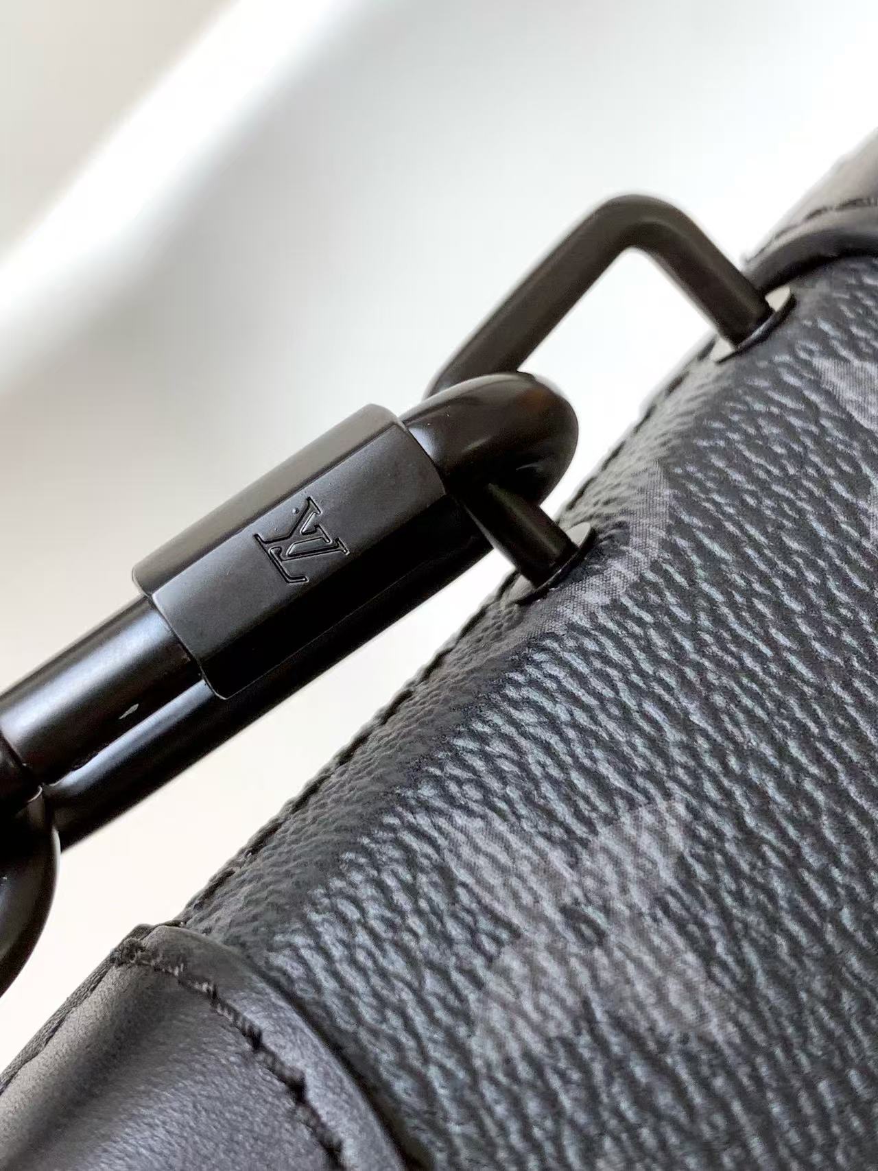 LOUIS VUITTON Soft Trunk M69838 Monogram Eclipse Canvas Black Shoulder Bag（M69838）