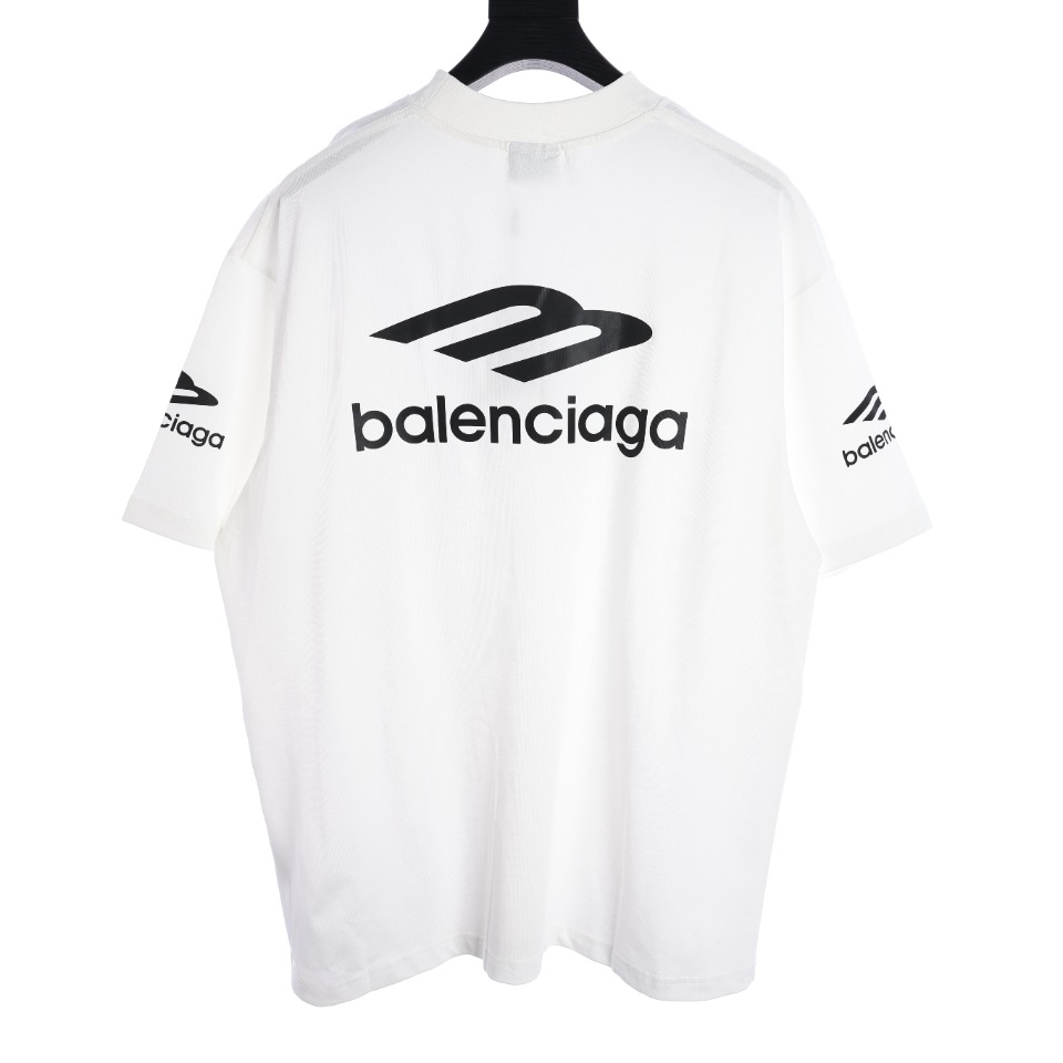 Balenciaga Ski series reflective lettering T-shirt(124835）