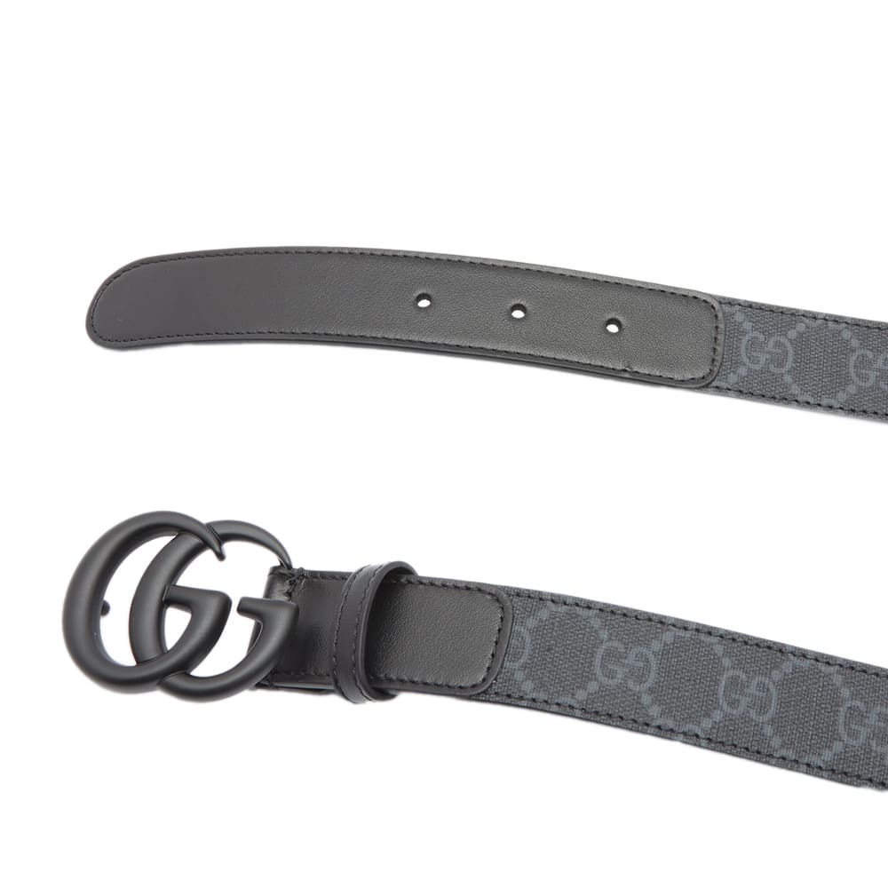 Gucci GG Supreme Buckle Belt 'Black'（700341 HUH5V 1268）
