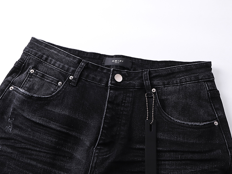 AMIRI Starburst appliqué jeans (AMDNSY1141）