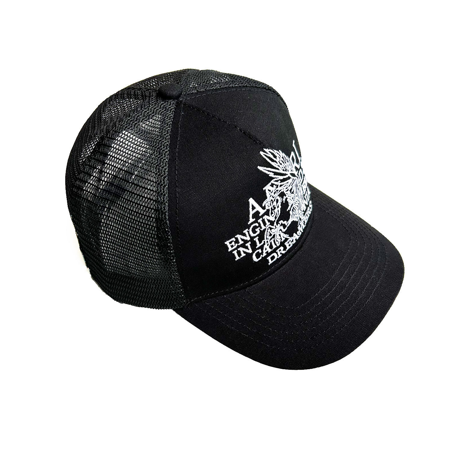 AMIRI logo-print trucker hat（SS23MAH006001）