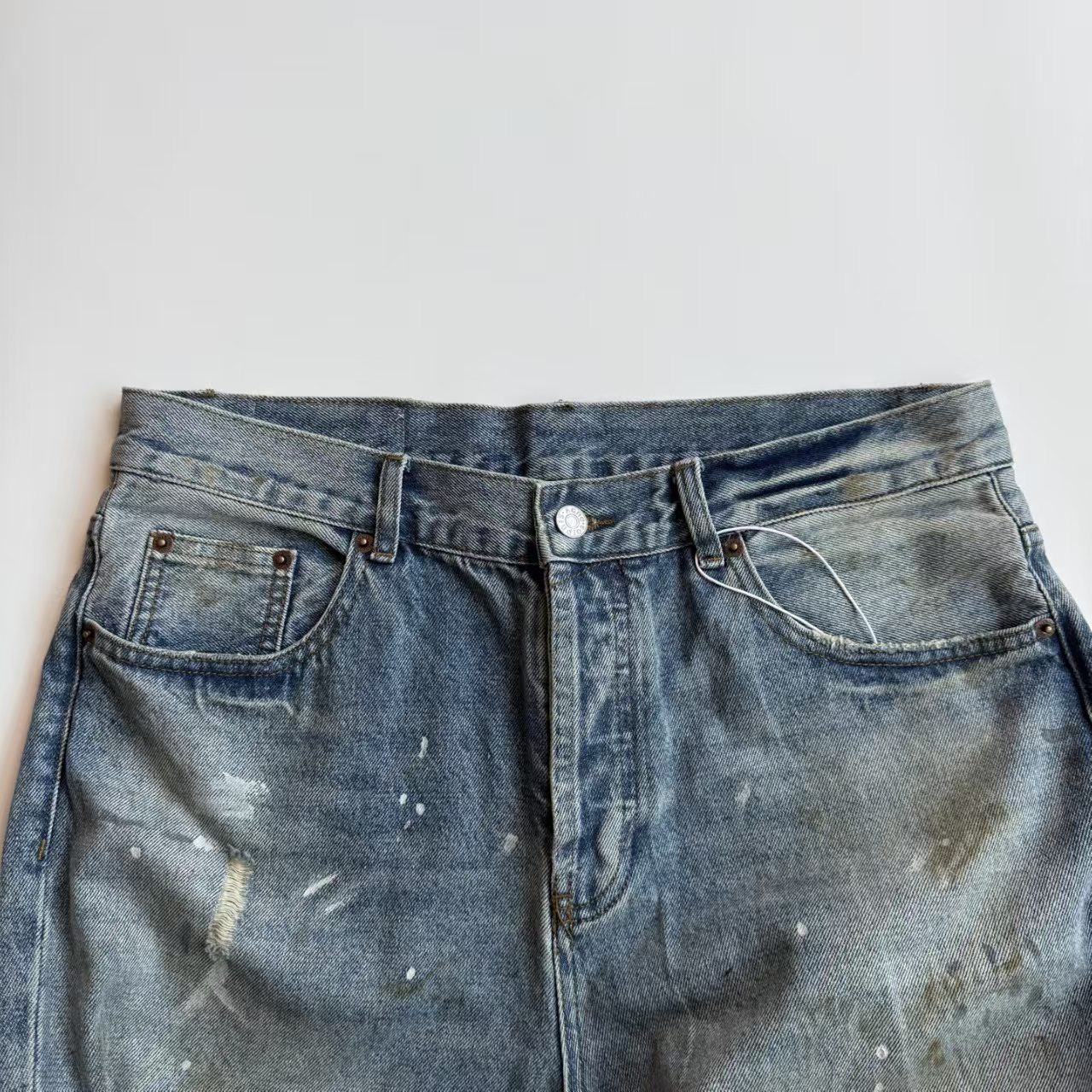 Acne Studios Super baggy fit jeans - 2023M - Light blue (B00343-228）