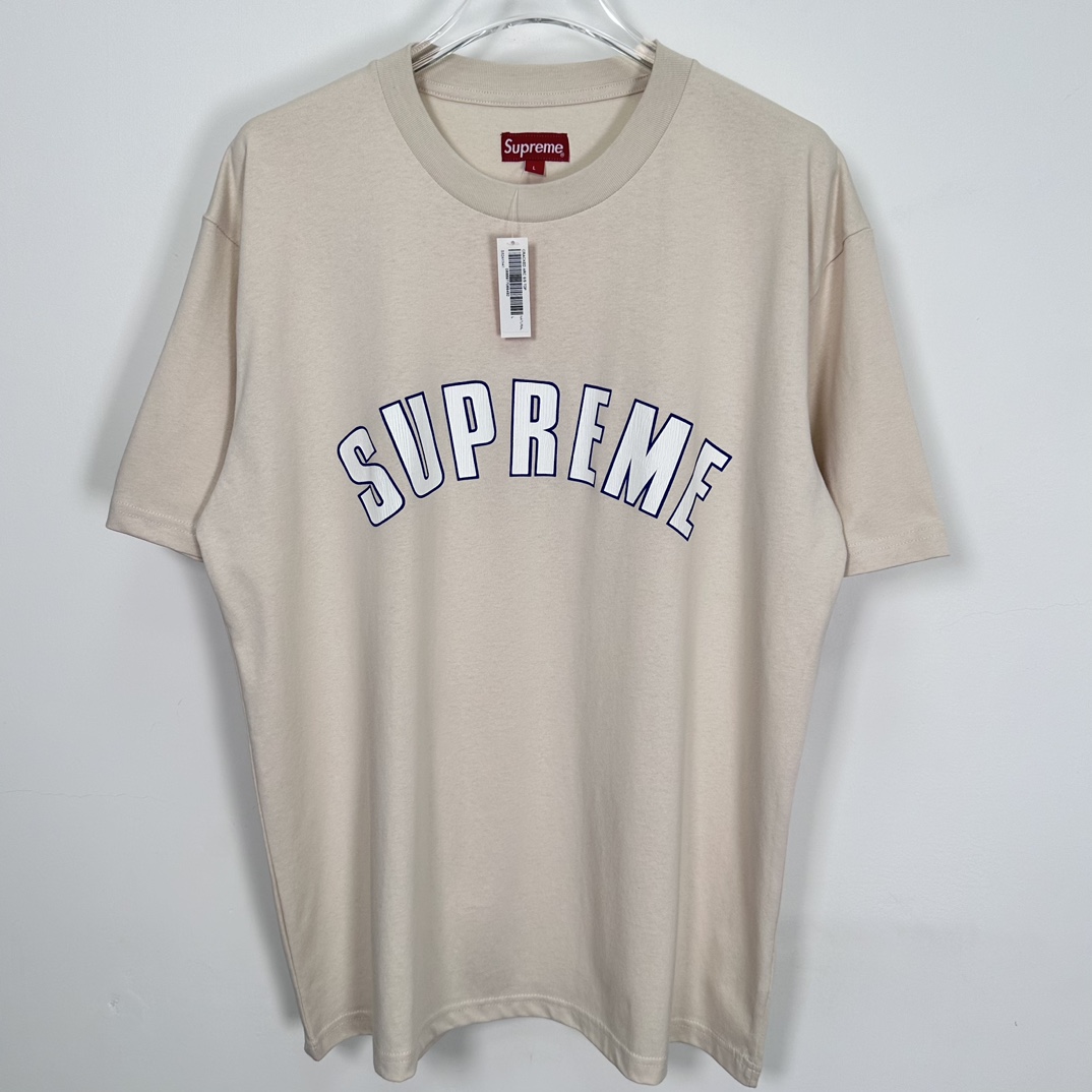 Supreme Cracked Arc S/S Top "Light Tan"（SUP-SS24-055-1）