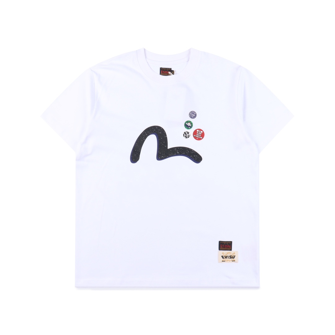 Evisu Relaxed fit T-shirt (2EAHTM3TS8058RXCT-1）